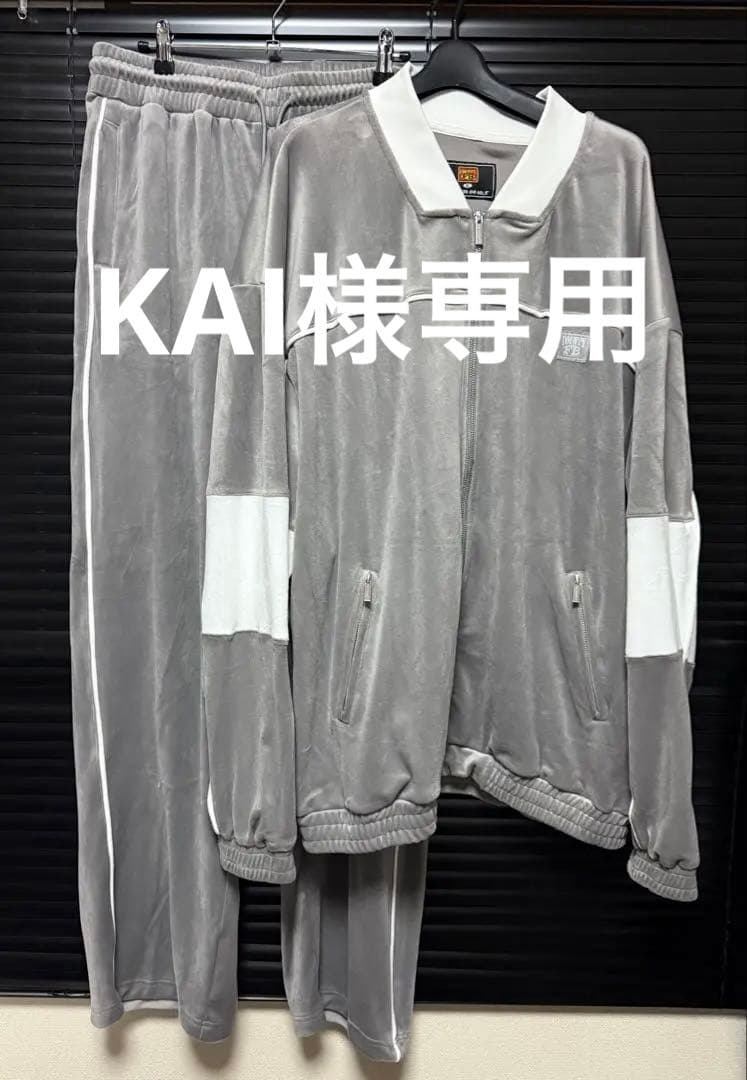 FB COUNTY ベロア セットアップ 刺繍 ロゴ　グレー 楽天市場】【送料無料】FB COUNTY VELOUR SET UP【GRAY】(M・L・XL