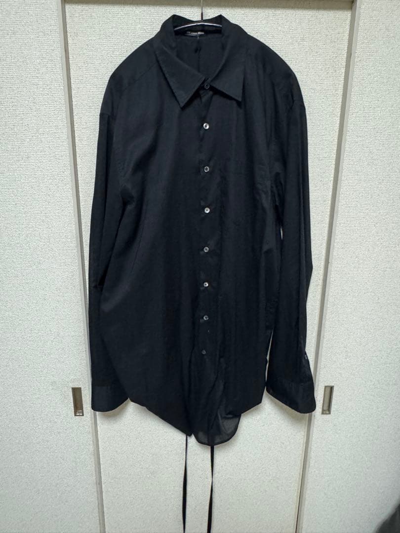 【新品】ANN DEMEULEMEESTER 24AW ロングシャツ