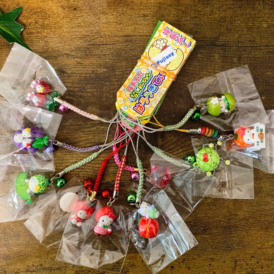 み*き様 ☆希少☆レア多数 ご当地キティ フルーツ 根付 ストラップ 非売品