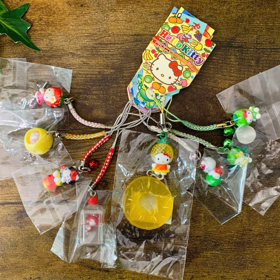 み*き様 ☆希少☆レア多数 ご当地キティ フルーツ 根付 ストラップ 非売品