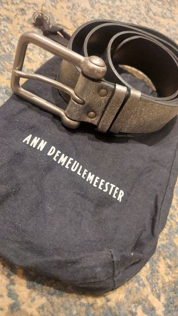 希少ann demeulemeester アンドゥムルメステール本人期ベルト Ann DEMEULEMEESTER（アンドゥムルメステール）の「Ann Demeulemeester