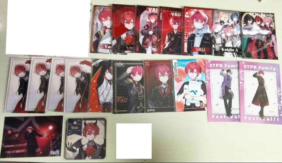 騎士A／騎士X／ばぁう ブロマイドセット - メルカリ