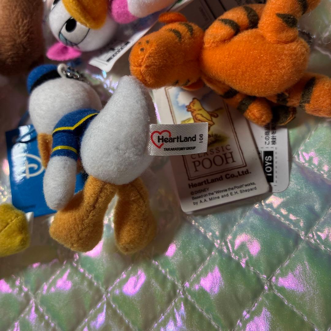 ディズニー ミニマスコットキーチェーン まとめ売り 廃盤 heartland社