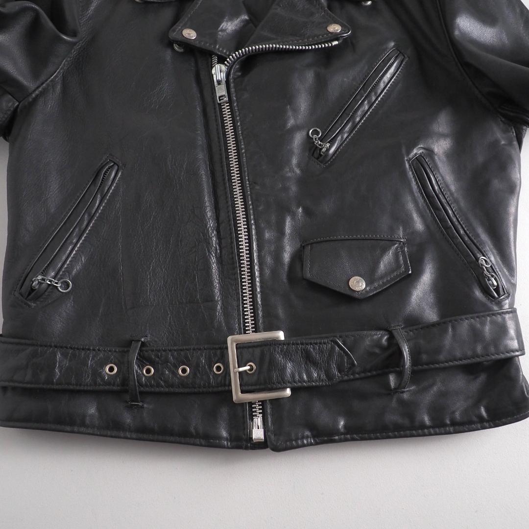 Schott 118 size40 ダブルライダースジャケット レザージャケット