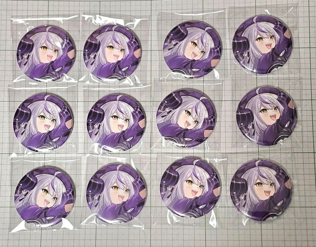ホロライブ 6th fes. 缶バッジ ラプラス・ダークネス 12個 - メルカリ