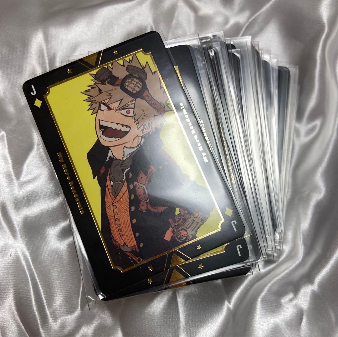 僕のヒーローアカデミア　ヒロアカ　トランプ　カード　原作　爆豪勝己　♢J