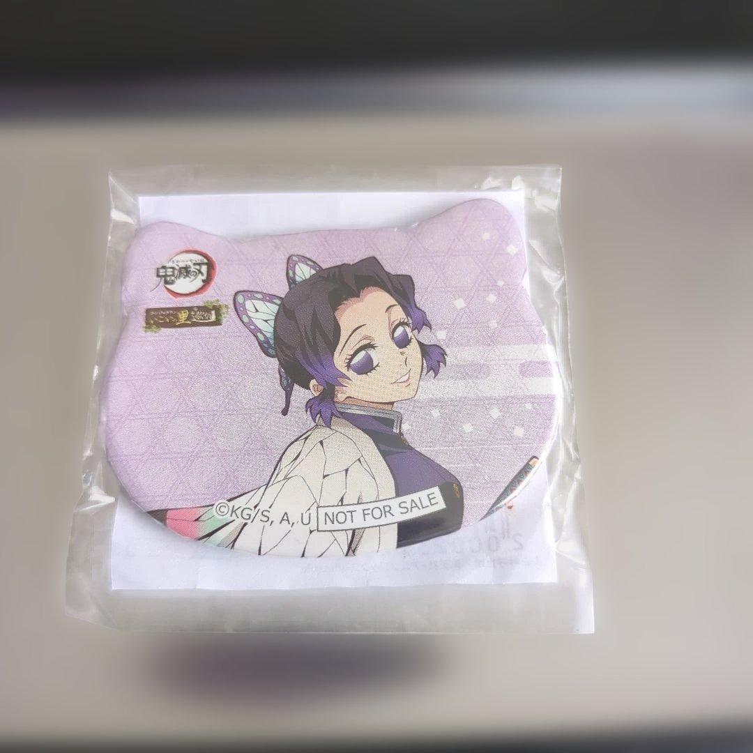 ナンジャタウン 鬼滅の刃 ねこ型缶バッジ 胡蝶しのぶ - メルカリ