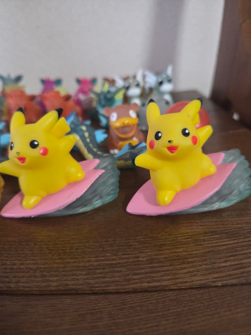 初代、クリアシリーズ】ポケモンキッズ 指人形 フィギュア 33体セット