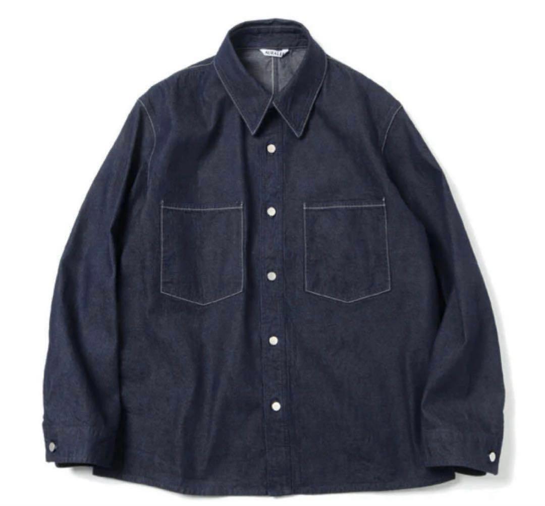 AURALEE デニムシャツ