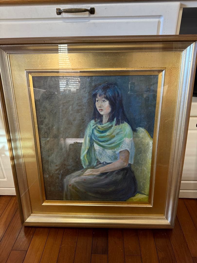 87.「タイトル不明」髙橋一善 油絵