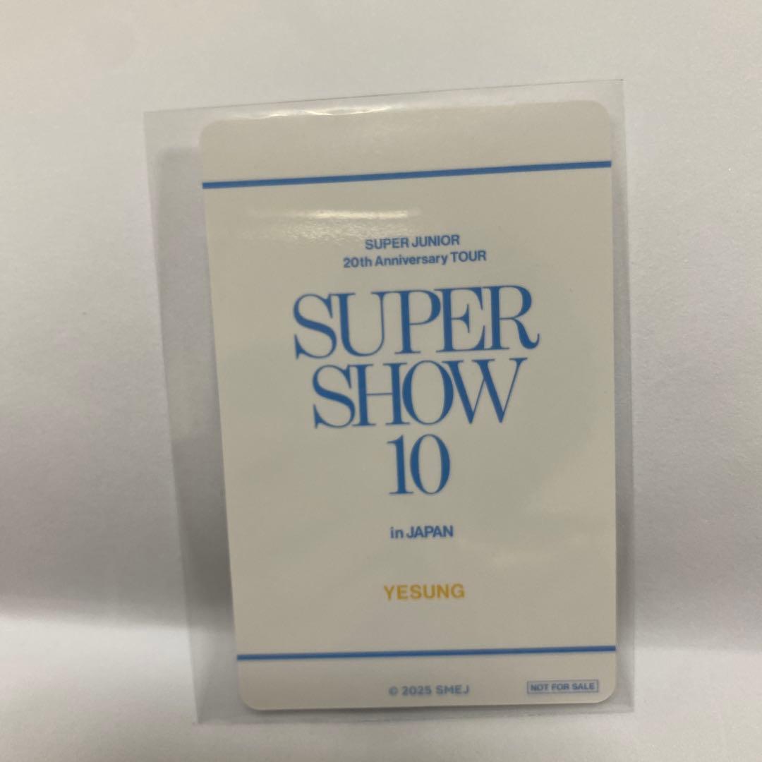 SUPER JUNIOR イェソン SS10 mu-mo EC購入特典 A - メルカリ