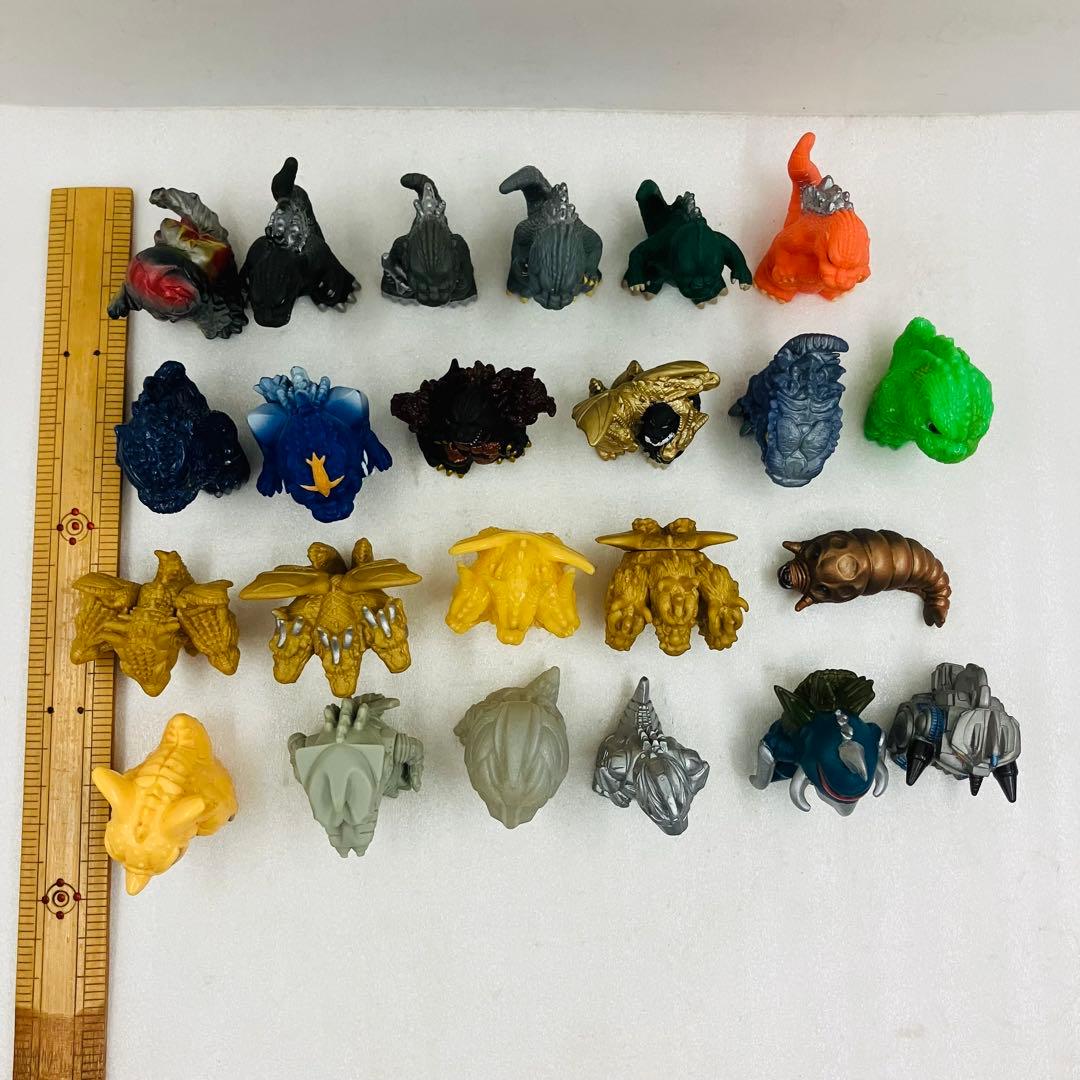 当時物／レア ゴジラ 怪獣 指人形 23個 まとめセット 怪獣 - メルカリ