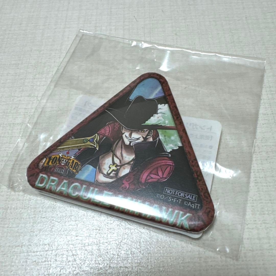 ワンピースタワー限定 トンガリ缶バッジ ジュラキュール・ミホーク