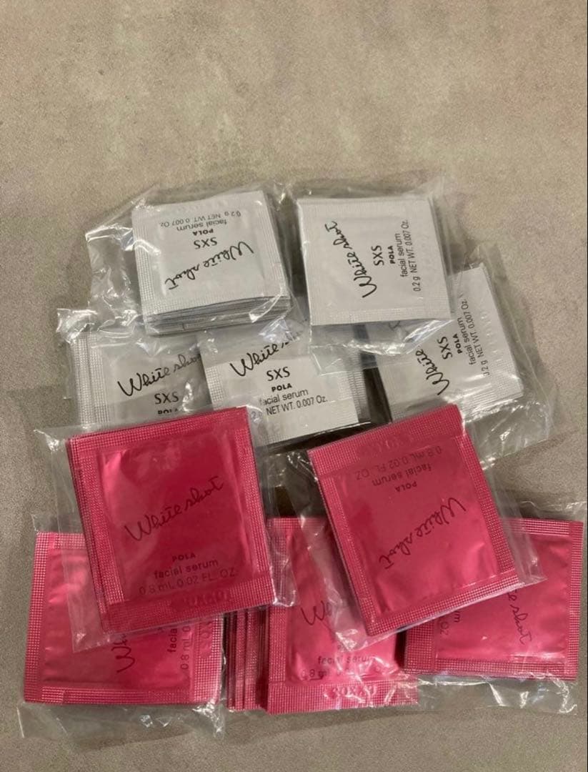 POLA ホワイトショット美容液SXS N 、フェイシャルセラム各50包