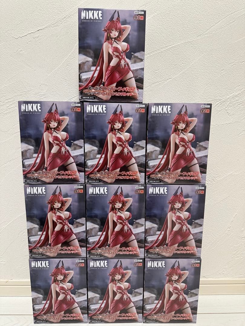 NIKKE ぬーどるストッパーフィギュア レッドフード ナンセンスレッド 10個 🔥新商品入荷🔥／ #nikke から 勝利の女神:NIKKE ぬーどるストッパー