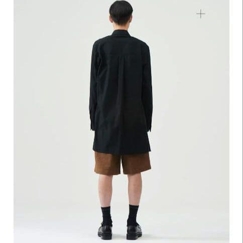 BED J.W. FORD Bow Collar Shirts 2 BLACK