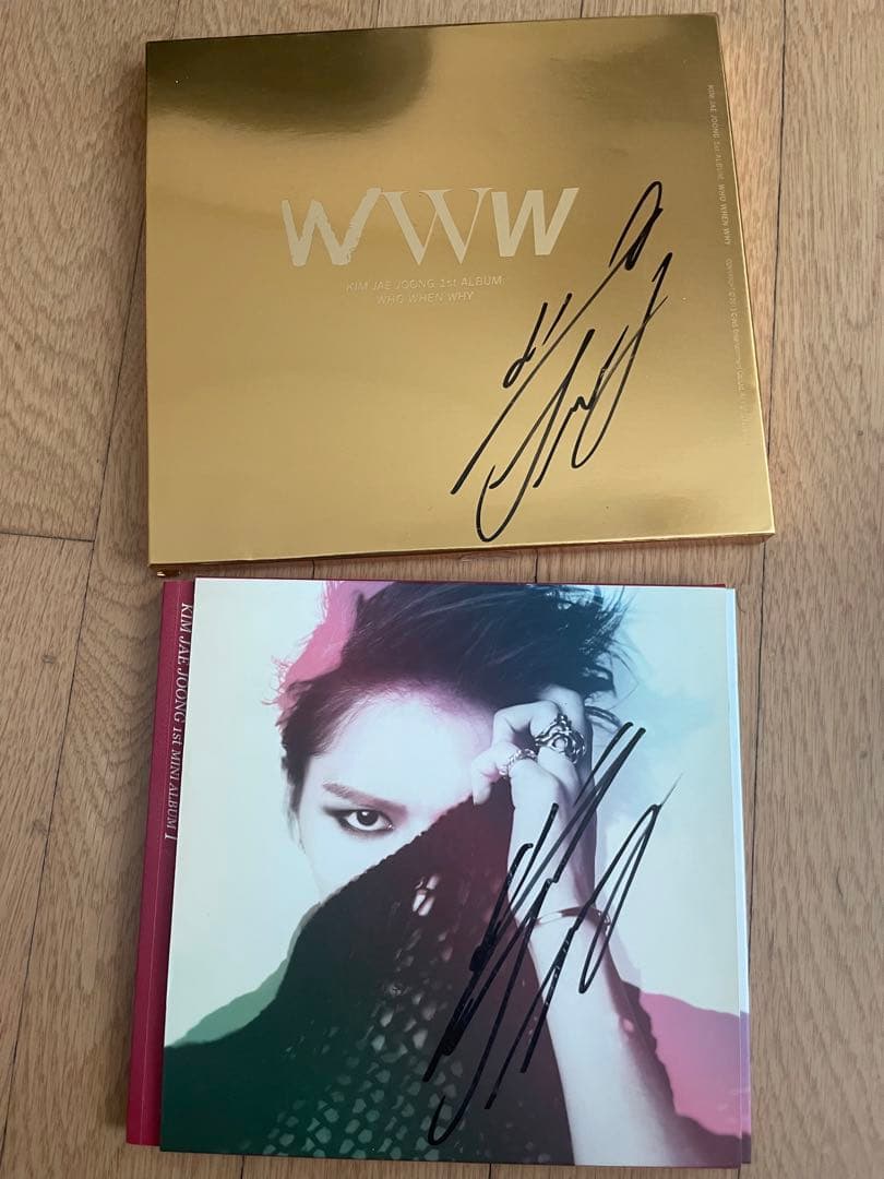 キムジェジュン　サイン入り　アルバム