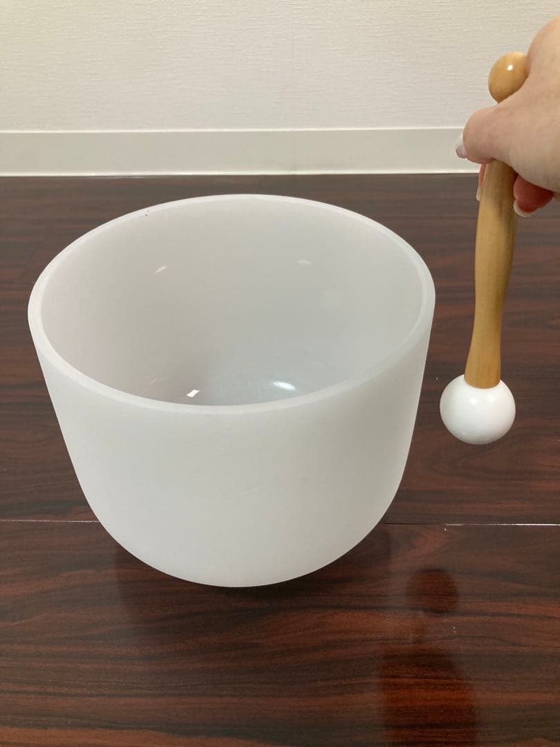 新品・美品】クリスタルボウル8インチ音階C フロストクリスタル - メルカリ