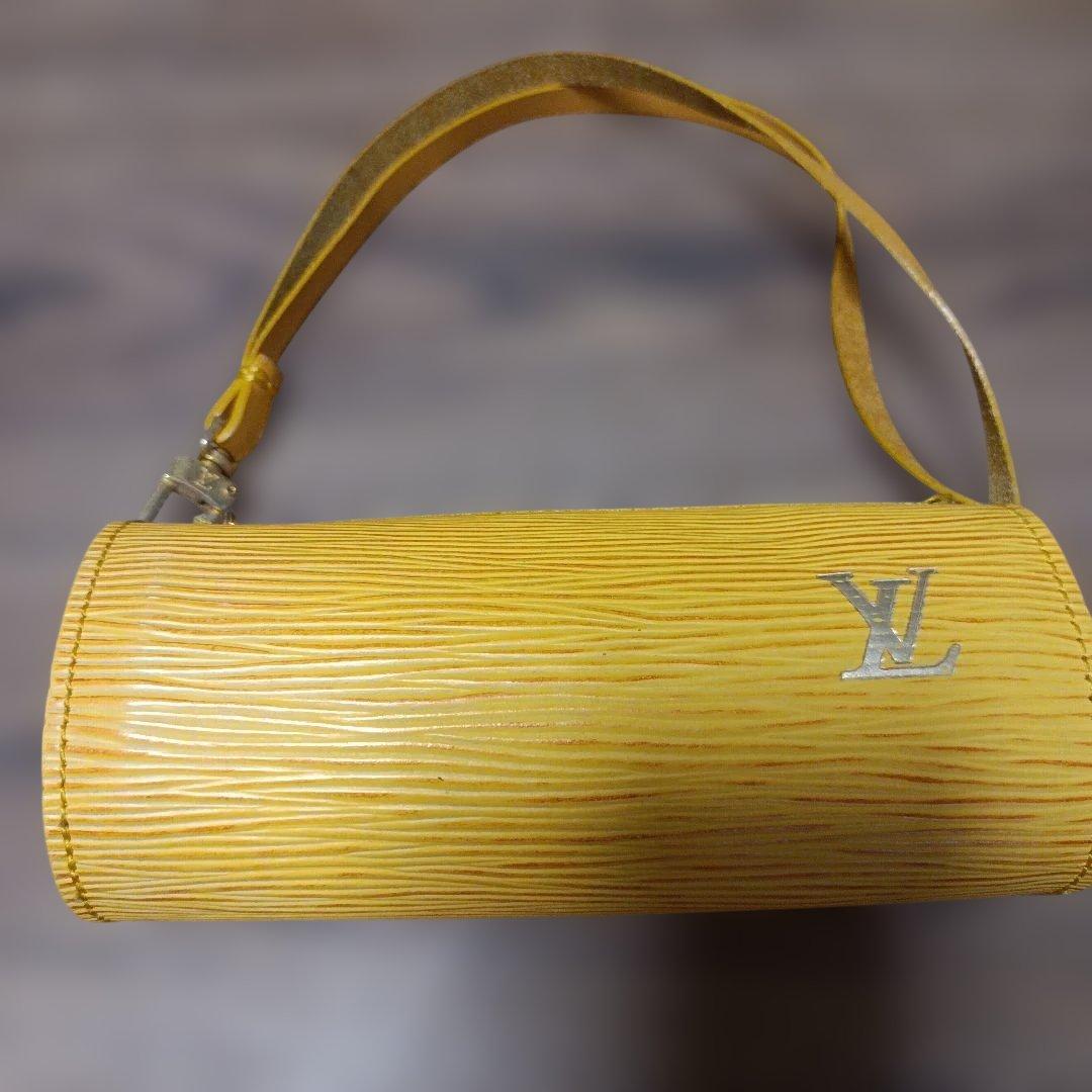 ルイ・ヴィトン エピ　イエローストライプポーチ