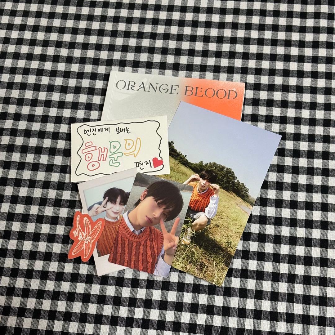 ENHYPEN ORANGE BLOOD ソヌ トレカ アルバム - メルカリ