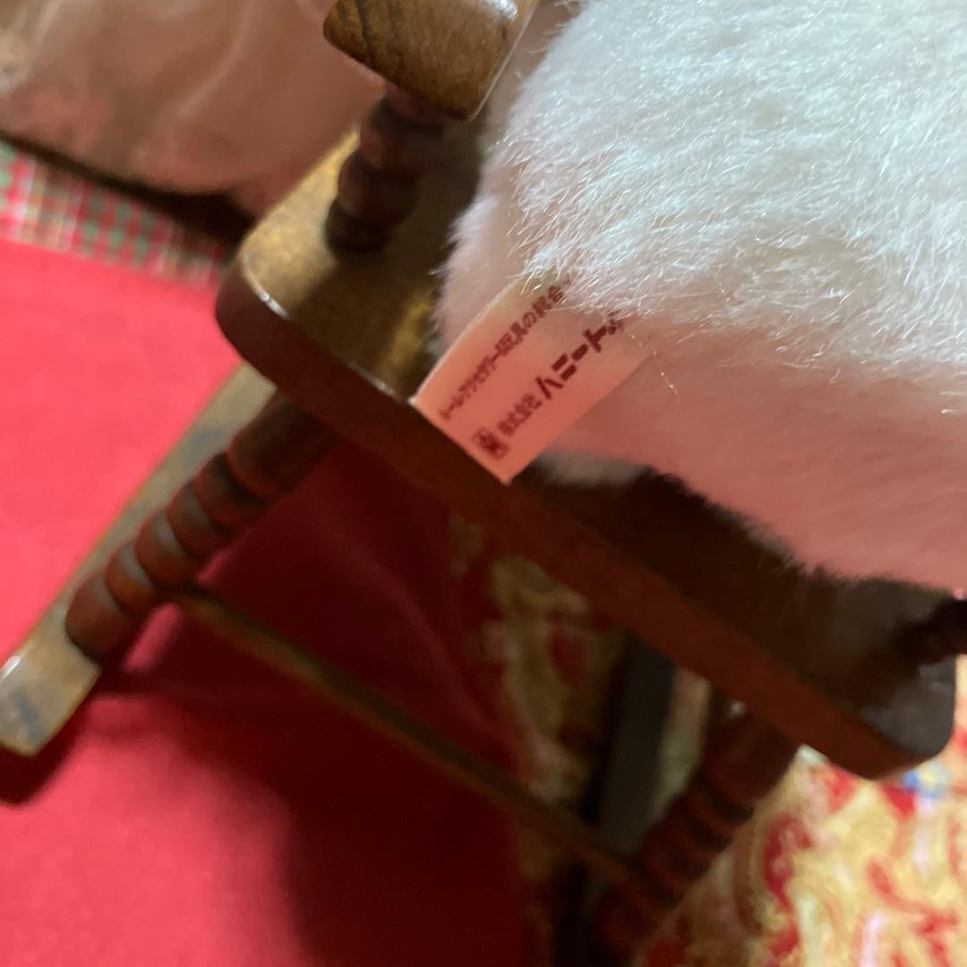 レトロ モンチッチ うさぎ ハニートイズ 指しゃぶり人形 雪うさぎ