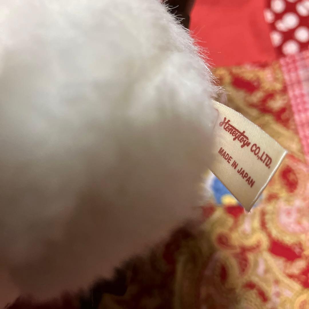 レトロ モンチッチ うさぎ ハニートイズ 指しゃぶり人形 雪うさぎ