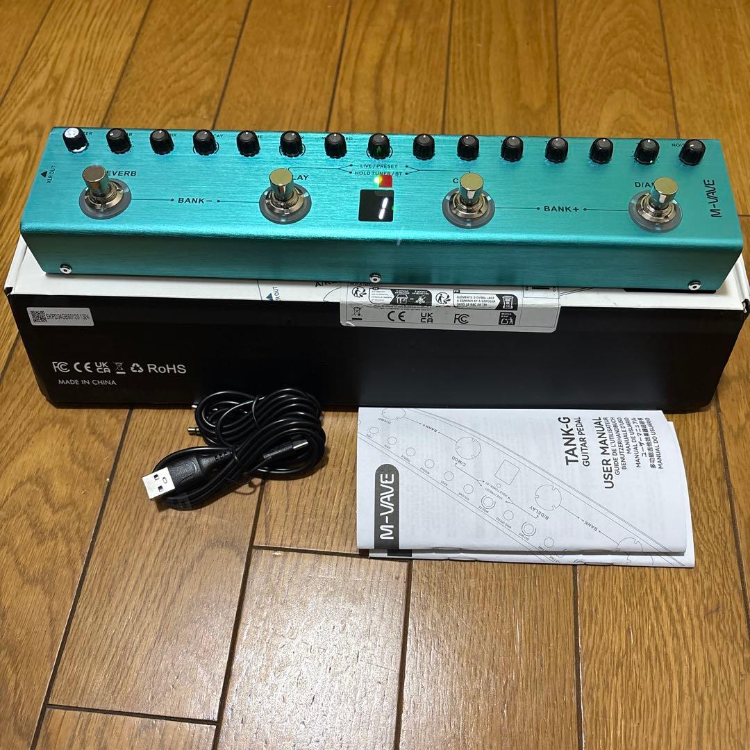 M-VAVE TANK-G ギターマルチエフェクター - メルカリ