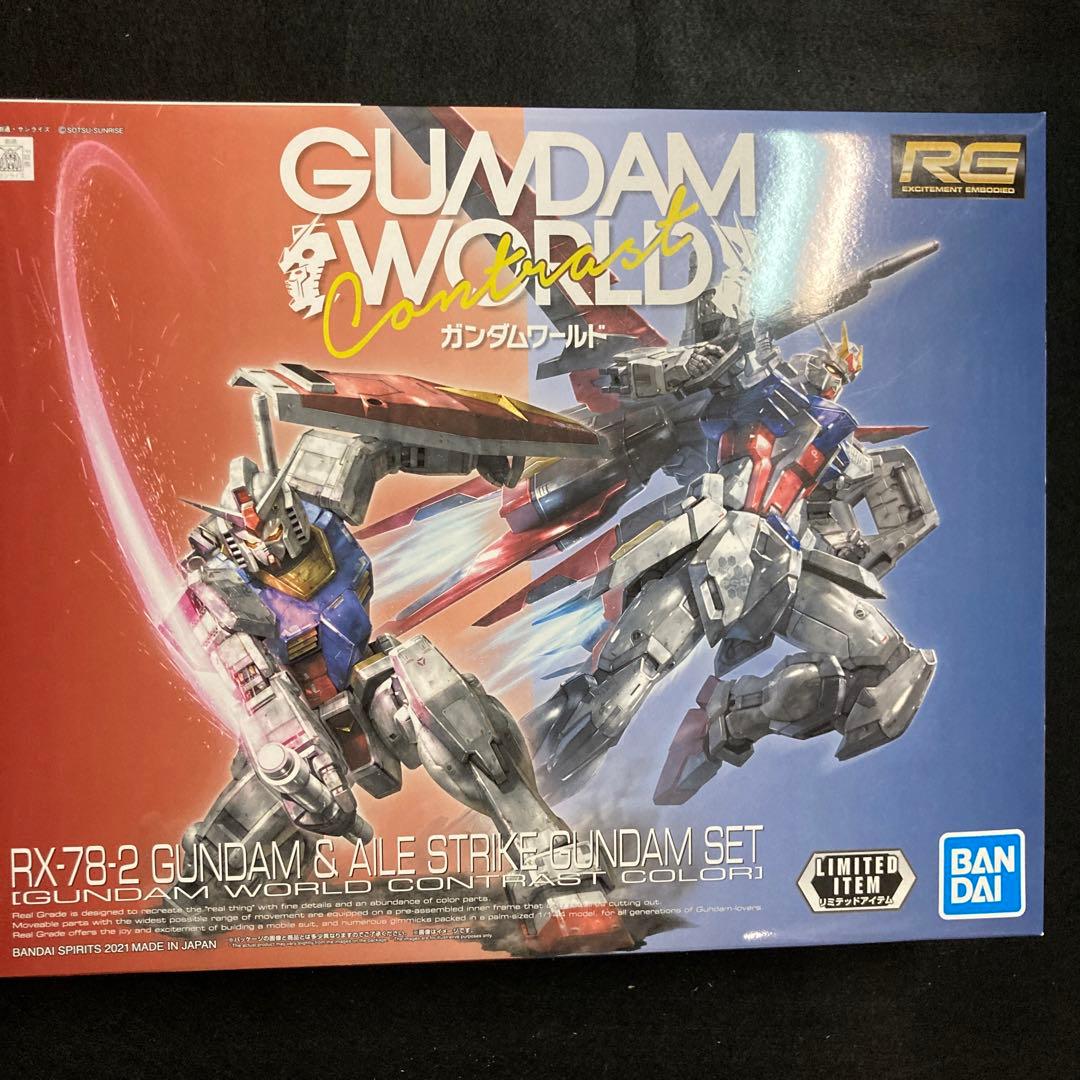 RG RX-78-2ガンダム＆GAT-X105エールストライクガンダムセット - メルカリ