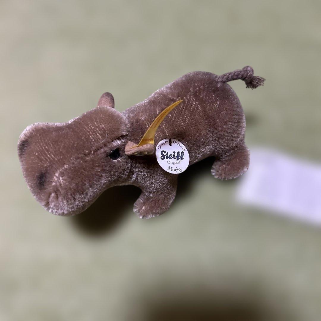 激レア　シュタイフアニマル　カバのモッキー