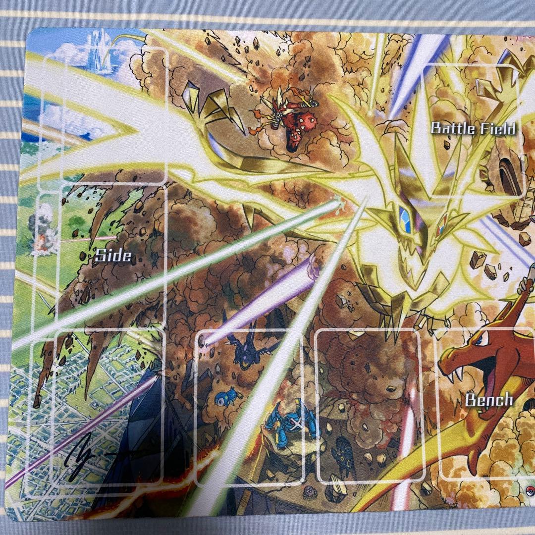 美品】ポケモンカード プレイマット 村田雄介 ウルトラネクロズマ空中