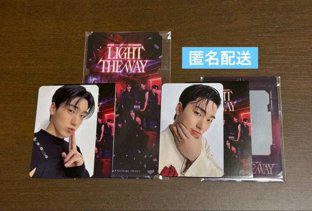 ATEEZ vr 特典 1弾 2弾 サン トレカ クリアファイル チケット