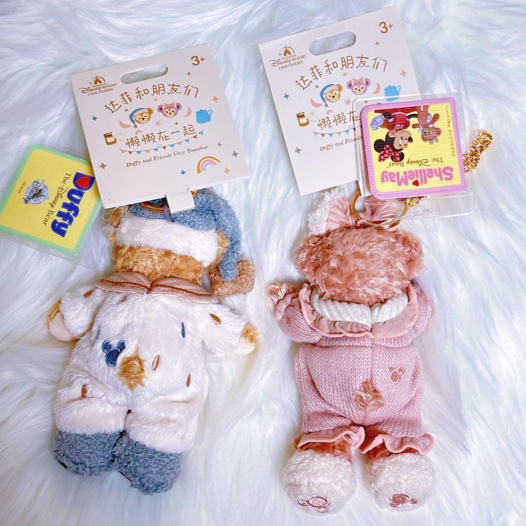 上海ディズニー みんなでリラックス ダッフィーとシェリーメイ キー