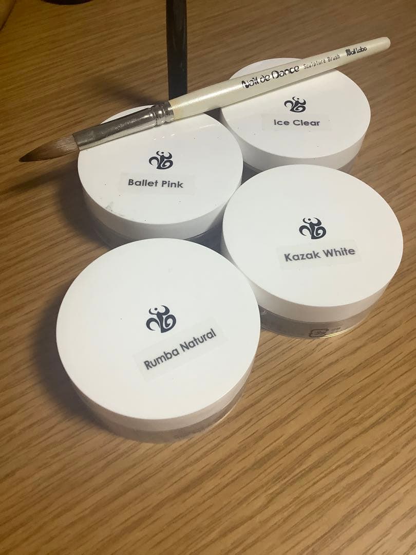 Nail de Dance スカルプ 筆　パウダーセット　ネイルデダンス