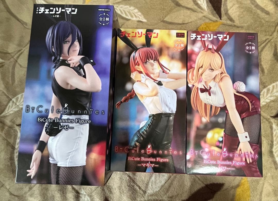 bicute bunnies figureチェンソーマン3体セット - メルカリ