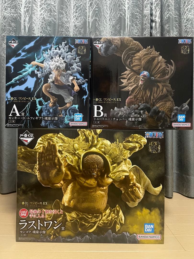 ワンピース EX 悪魔を宿す者達 vol.3 A、B、ラストワン賞 魂豪示像
