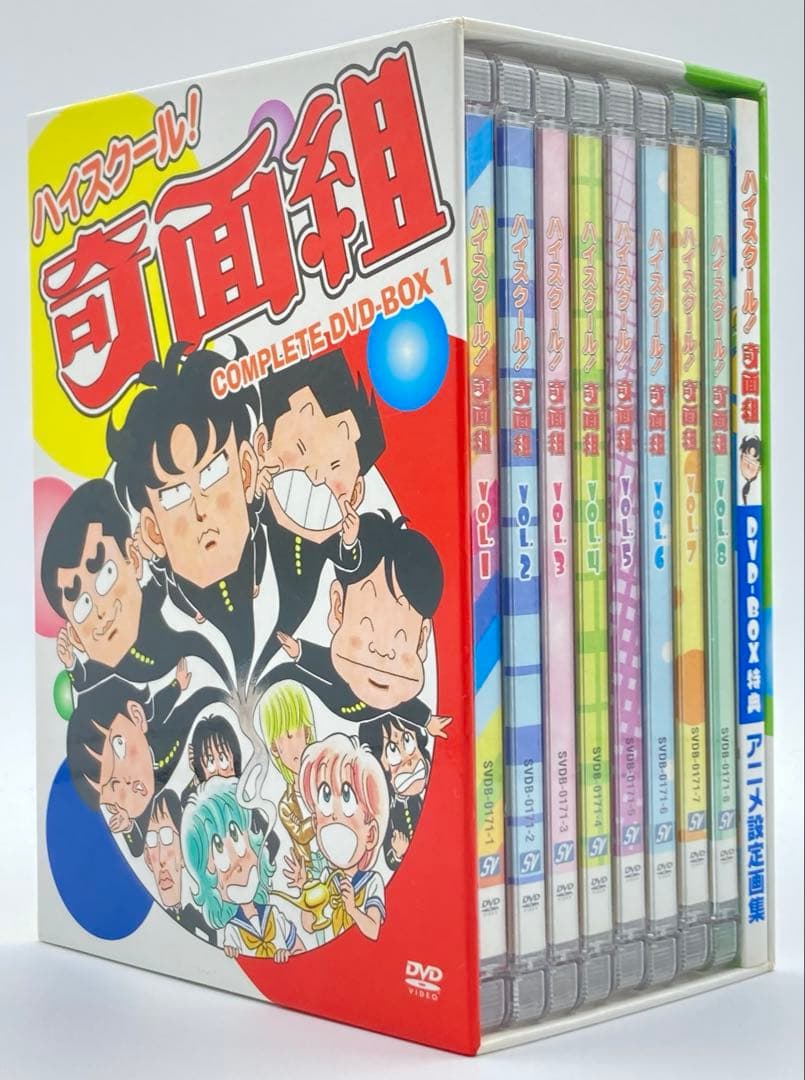 セット】ハイスクール 奇面組 COMPLETE DVD-BOX 1 2 - メルカリ