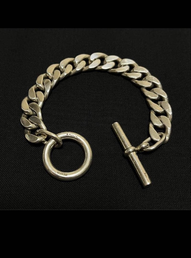 LAVER 13MM CURB CHAIN T BAR 山田涼介着用