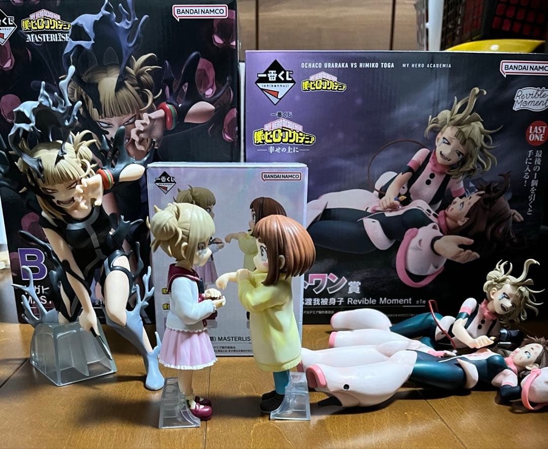 トガヒミコ　麗日お茶子　一番くじ　フィギュアセット 一番くじ 僕のヒーローアカデミア -幸せの上に-｜一番くじ倶楽部