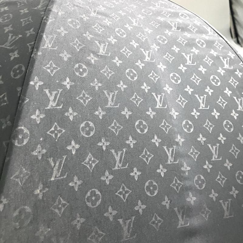 希少○ルイヴィトン 3158 エクリプス 黒 総柄 傘