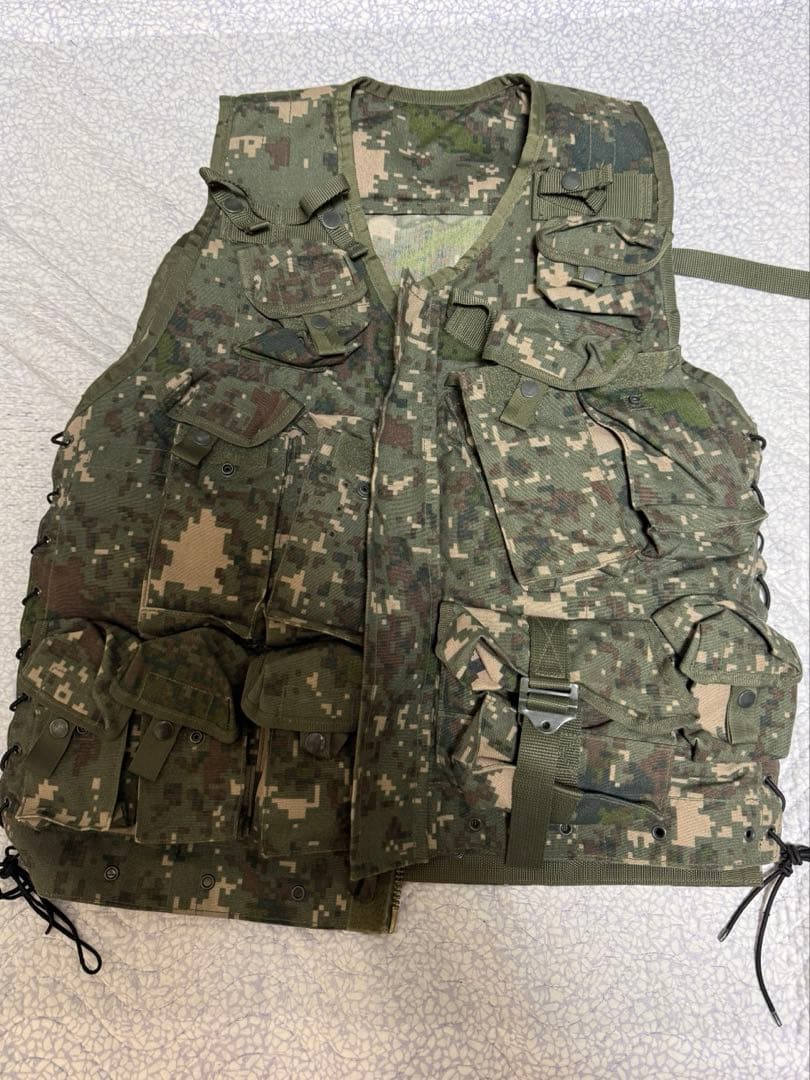 韓国軍 花崗岩迷彩アサルトベスト