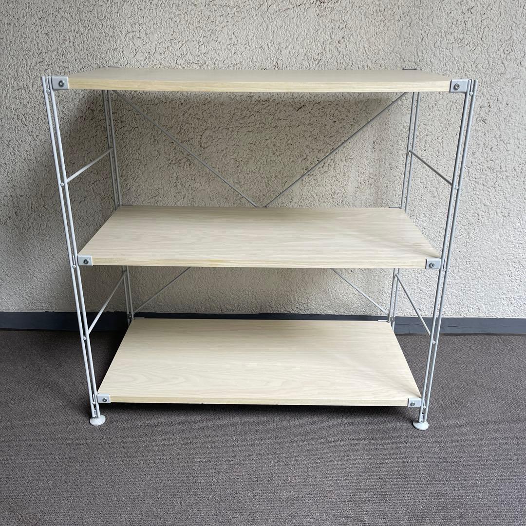 無印良品　￼ステンレスユニットシェルフ