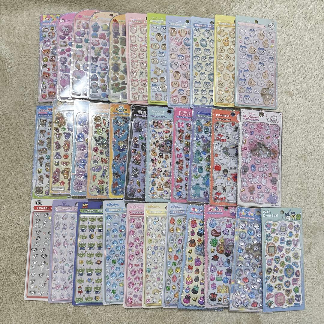 【すべて正規品】ボンボンドロップシール　33枚　まとめ売り