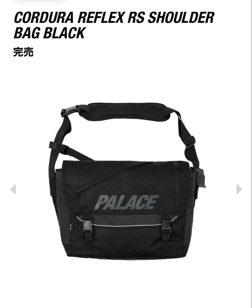 バッグ PALACE CORDURA REFLEX RS SHOULDER BAG