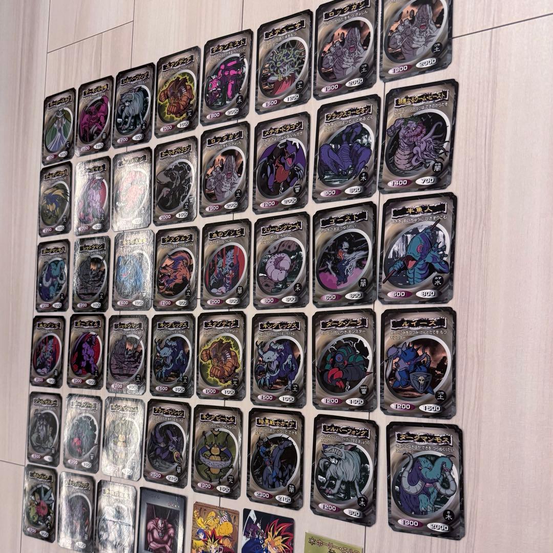 遊戯王 トップ製菓版 青眼の白龍 ブラックマジシャン セット まとめ