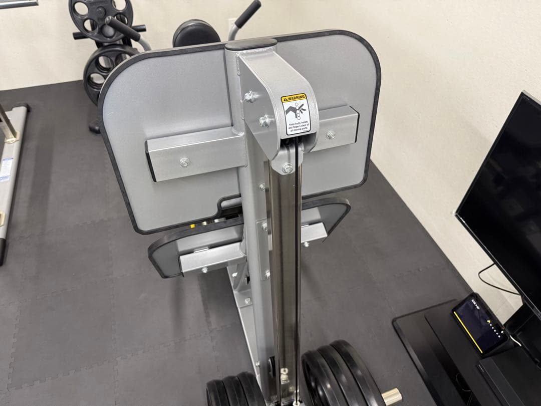 タフスタッフ ハックスクワット/レッグプレスCLH-300 本体のみウェイトなし