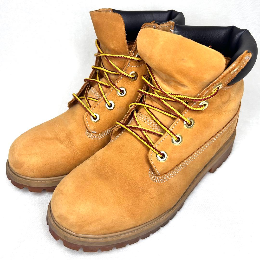 【ティンバーランド】 イエローブーツ 6インチ 24.5 ヌバック