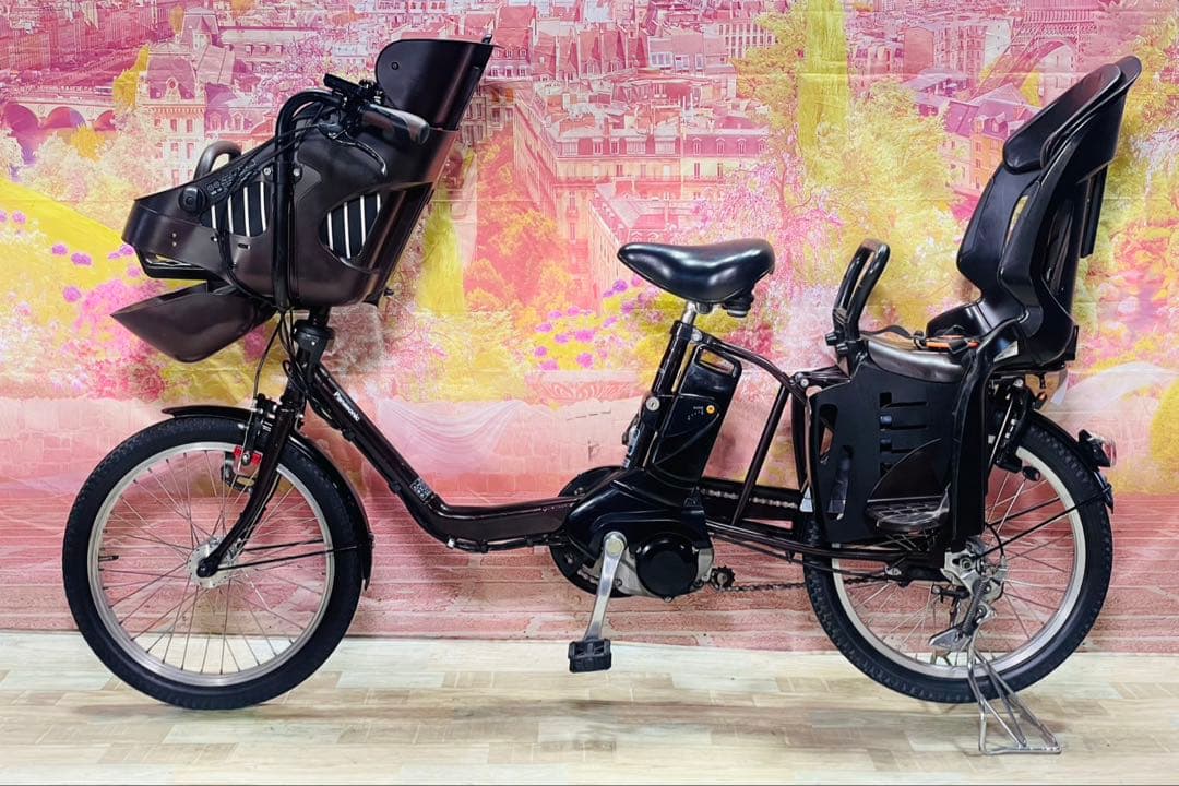 ZK3315 [大容量13.2Ah]電動自転車パナソニック 子供乗せ 20インチ
