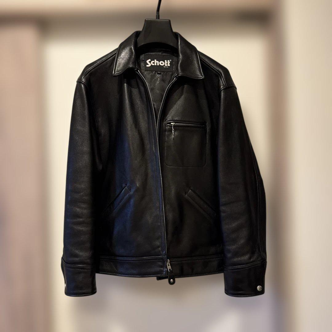 ショット Schott LEATHER TRACKER JACKET