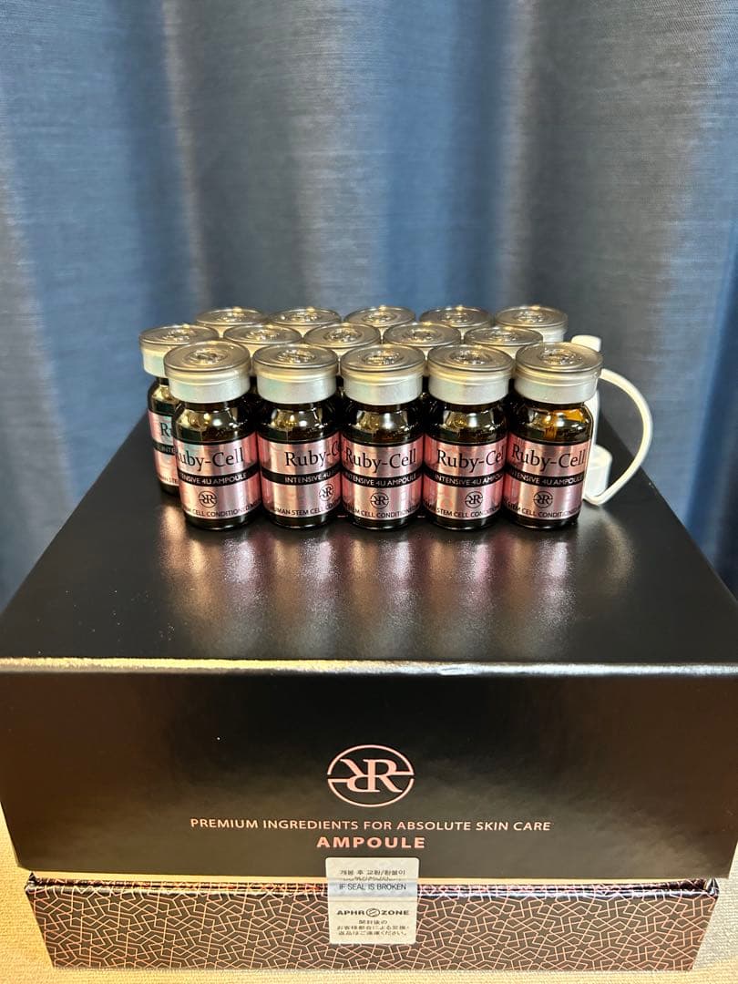 4Uセラム 15本〜 Ruby-Cell ルビーセルヒト幹細胞培養美容液