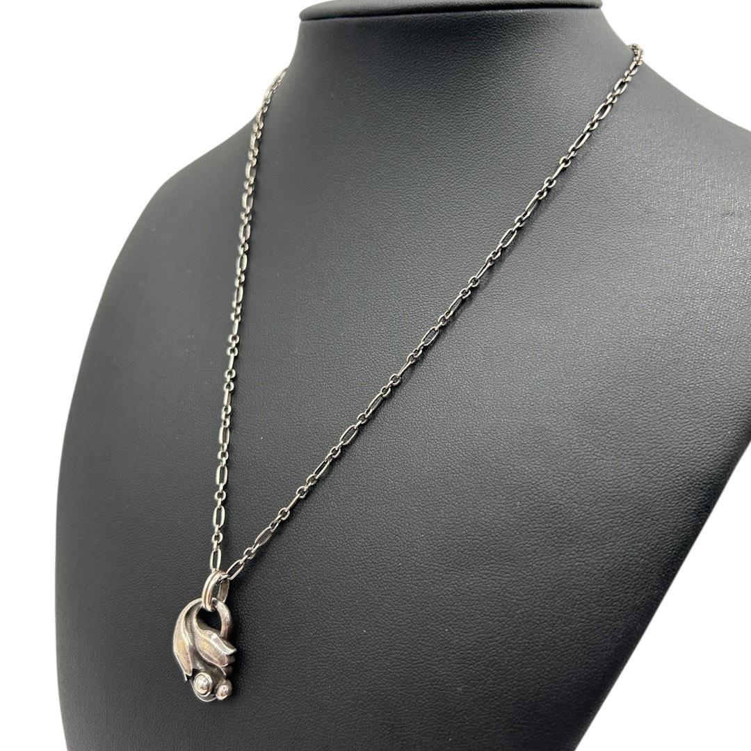   ジョージ ジェンセン 1999 ネックレス シルバー